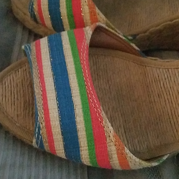 Lucky Brand striped wedges - Picture 2 of 4
